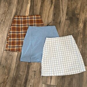 Lot of 3 skirts